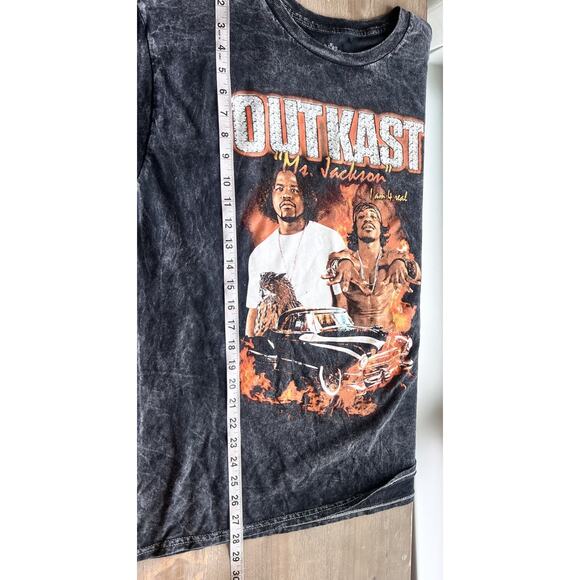 Outkast Band " Sorry Ms. Jackson " T Shirt Size Large Rap Hip hop Black Andre - Picture 6 of 6